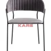 KARE Design Armlehnstuhl Belle Grau (2/Set)- Stühle