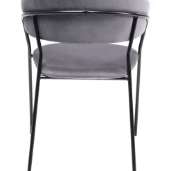 KARE Design Armlehnstuhl Belle Grau (2/Set)- Stühle