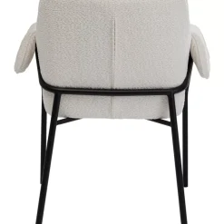 KARE Design Armlehnstuhl Bess Creme- Stühle