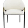 KARE Design Armlehnstuhl Boulevard Weis- Stühle