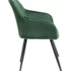 KARE Design Armlehnstuhl Bretagne Grun- Stühle