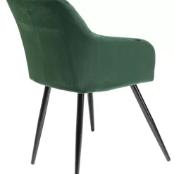 KARE Design Armlehnstuhl Bretagne Grun- Stühle