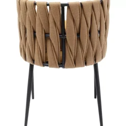 KARE Design Armlehnstuhl Cheerio Gelb Inkl. Kissen- Stühle