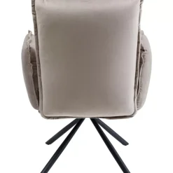 KARE Design Armlehnstuhl Chelsea Grau- Stühle