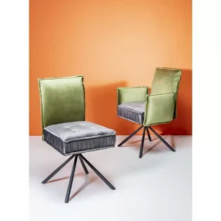 KARE Design Armlehnstuhl Chelsea Grun- Stühle