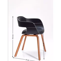 KARE Design Armlehnstuhl Costa Walnut- Stühle