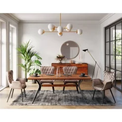 KARE Design Armlehnstuhl Dream Braun- Stühle