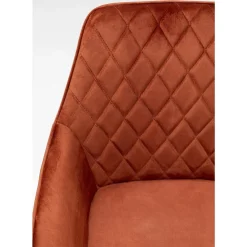 KARE Design Armlehnstuhl Harry Rostrot- Stühle