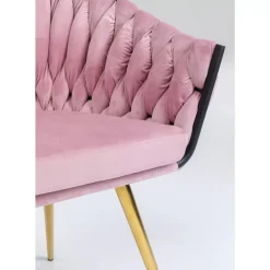 KARE Design Armlehnstuhl Knot Rose- Stühle