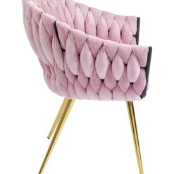 KARE Design Armlehnstuhl Knot Rose- Stühle