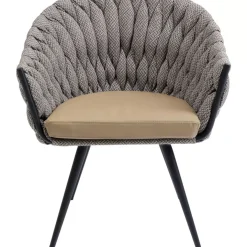 KARE Design Armlehnstuhl Knot Tweed- Stühle