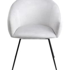 KARE Design Armlehnstuhl Lorena Grau- Stühle