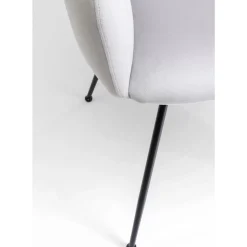 KARE Design Armlehnstuhl Lorena Grau- Stühle