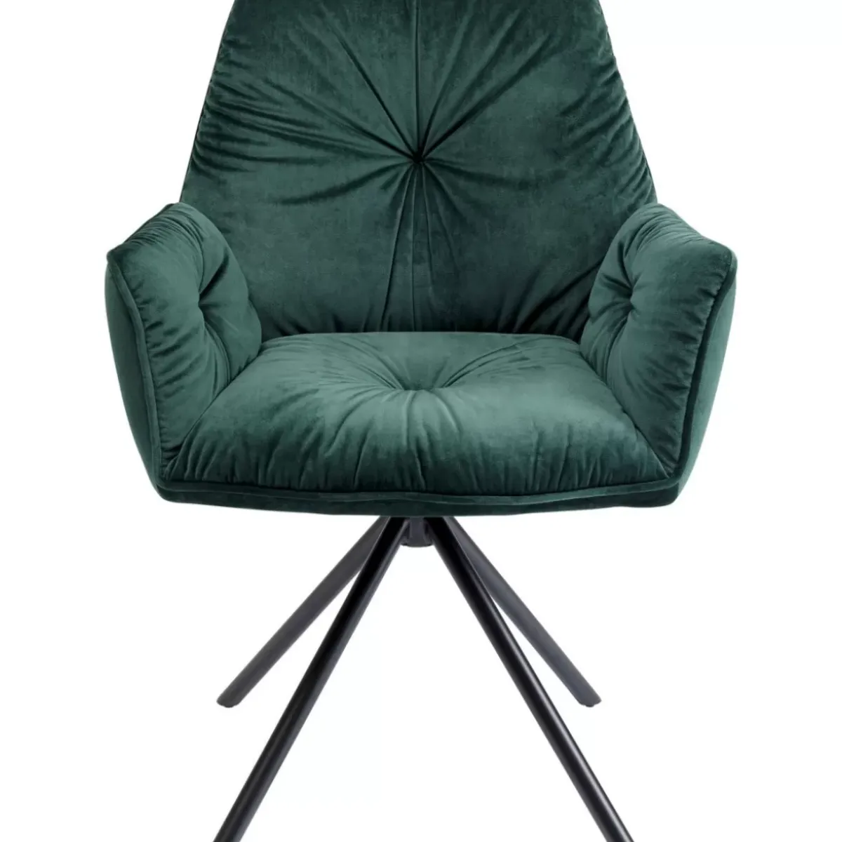 KARE Design Armlehnstuhl Mila Grun- Stühle