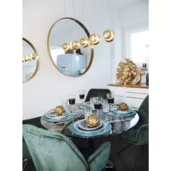 KARE Design Armlehnstuhl Mila Grun- Stühle