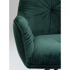 KARE Design Armlehnstuhl Mila Grun- Stühle