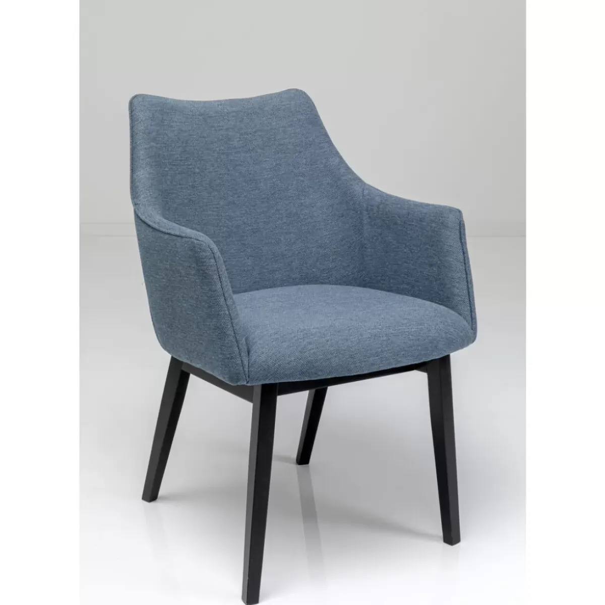 KARE Design Armlehnstuhl Modino Blau- Stühle