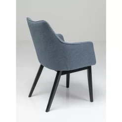 KARE Design Armlehnstuhl Modino Blau- Stühle