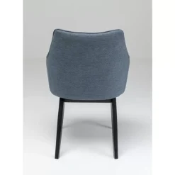 KARE Design Armlehnstuhl Modino Blau- Stühle