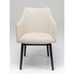 KARE Design Armlehnstuhl Modino Creme- Stühle