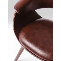 KARE Design Armlehnstuhl Monaco Nougat- Stühle