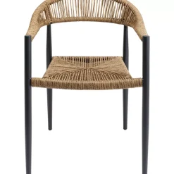 KARE Design Armlehnstuhl Palma Beige- Outdoormöbel