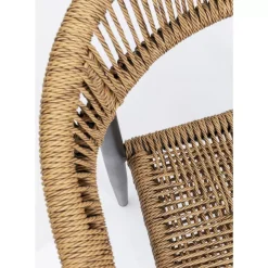 KARE Design Armlehnstuhl Palma Beige- Outdoormöbel