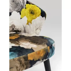 KARE Design Armlehnstuhl Peony Flower Gelb- Stühle