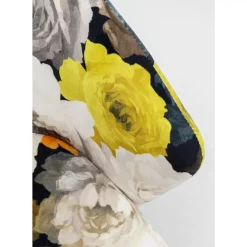 KARE Design Armlehnstuhl Peony Flower Gelb- Stühle