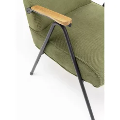 KARE Design Armlehnstuhl Ryan Grun- Sessel