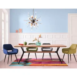 KARE Design Armlehnstuhl San Francisco Blau- Stühle