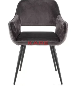 KARE Design Armlehnstuhl San Francisco Grau- Stühle