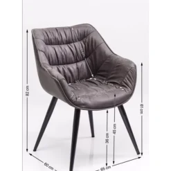 KARE Design Armlehnstuhl Thelma- Stühle