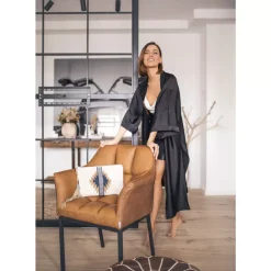 KARE Design Armlehnstuhl Thinktank Braun- Stühle