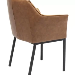 KARE Design Armlehnstuhl Thinktank Braun- Stühle