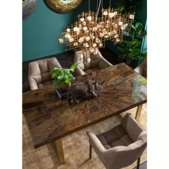 KARE Design Armlehnstuhl Thinktank Hellbraun- Stühle