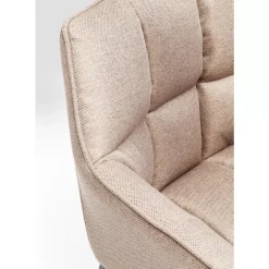 KARE Design Armlehnstuhl Thinktank Hellbraun- Stühle