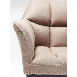 KARE Design Armlehnstuhl Thinktank Hellbraun- Stühle