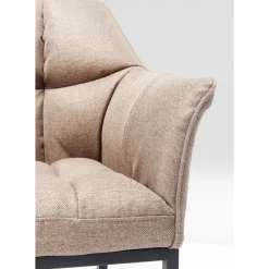 KARE Design Armlehnstuhl Thinktank Hellbraun- Stühle