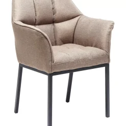 KARE Design Armlehnstuhl Thinktank Hellbraun- Stühle