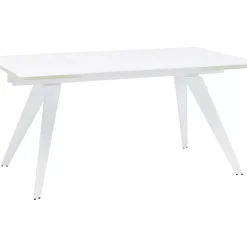 KARE Design Ausziehtisch Amsterdam Weiss 160(40+40)X90Cm- Tische