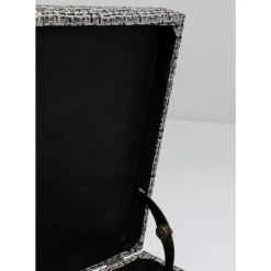 KARE Design Bank Buttons Storage B&W Gros- Sitzbänke