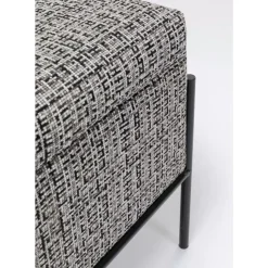 KARE Design Bank Buttons Storage B&W Gros- Sitzbänke