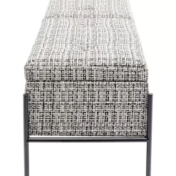 KARE Design Bank Buttons Storage B&W Gros- Sitzbänke