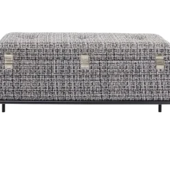 KARE Design Bank Buttons Storage B&W Klein- Sitzbänke