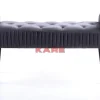 KARE Design Bank Lofty Grau Schwarz- Sitzbänke