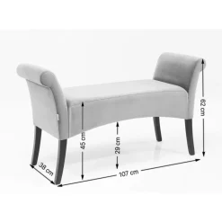 KARE Design Bank Motley Astoria Grun- Sitzbänke