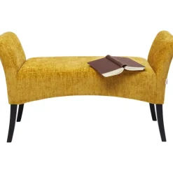 KARE Design Bank Motley Hugs Gelb- Sitzbänke