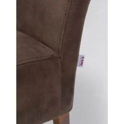 KARE Design Bank Motley Tonka Braun- Sitzbänke