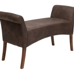 KARE Design Bank Motley Tonka Braun- Sitzbänke